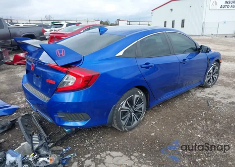2018 Honda Civic Ex-L из США, поврежденный, VIN 2HGFC1F70JH641952
